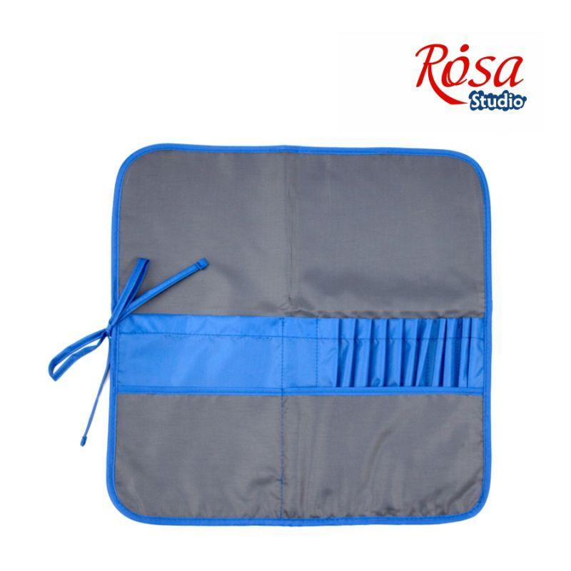 

Пенал для кистей Rosa 37x37см ткань асфальт+синий 4823086703452
