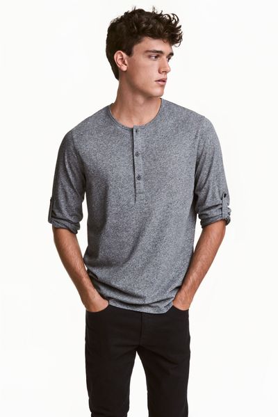 

Футболка H&M S серый (1201-711)