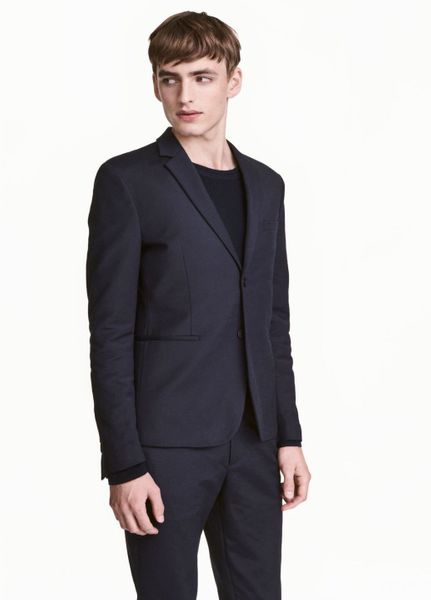 

Пиджак H&M 50 синий (1095-052)