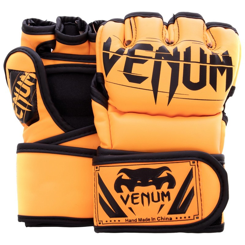 

Перчатки для смешанных единоборств Venum 5699 размер M Orange-Black
