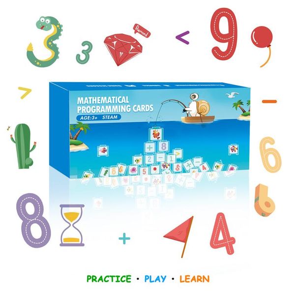 

Набор расширения Robobloq Math Cards For Qobo