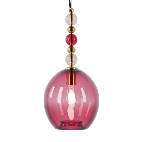 

Підвіс Pikart Colorglass Balls Cherry, арт. 5434.6 (5434-6 - 282668)