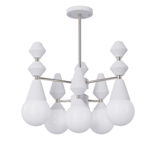 

Люстра Pikart Dome V6 White/Silver, арт. 5112.7 (5112-7 - 282770)