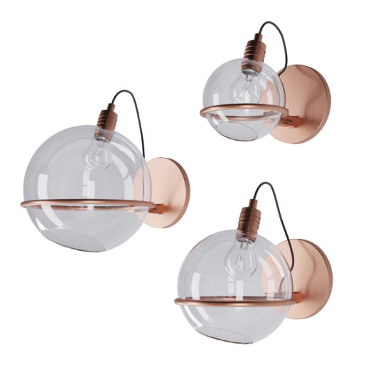 

Настінне бра Pikart Spacelights 13 cm Gold арт. 20925.1 (20925-1 - 282181)