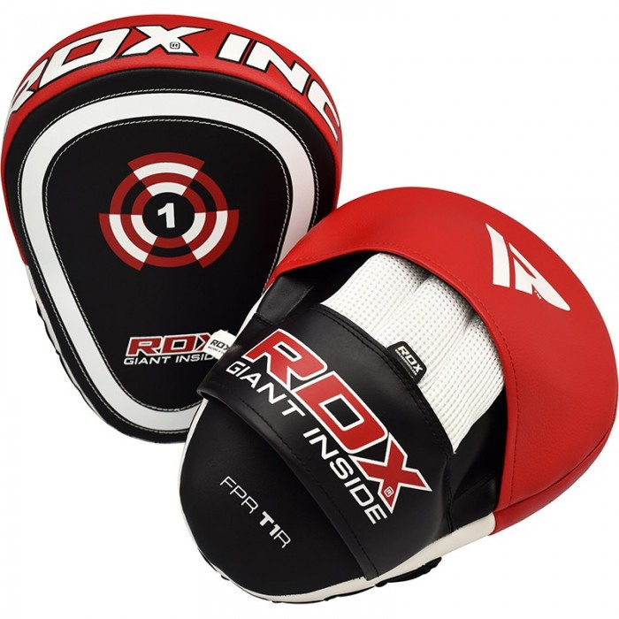 

Лапы боксерские RDX Gel Focus Red (11001)