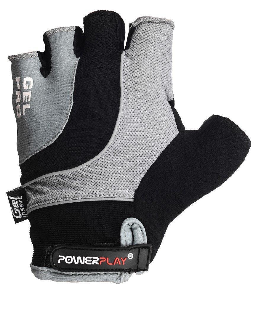 

Велоперчатки PowerPlay 5015A M Black-Grey