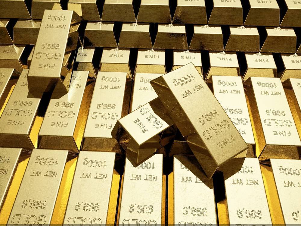 

Картина на холсте LaPrint золото 90х60 см