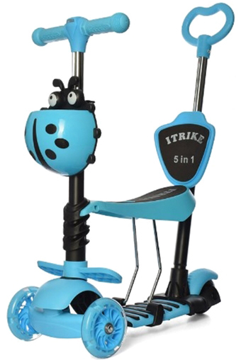 

Самокат 5в1 iTrike Maxi JR 3-026-L-BL Light Blue (JR 3-026-L-BL light blue)