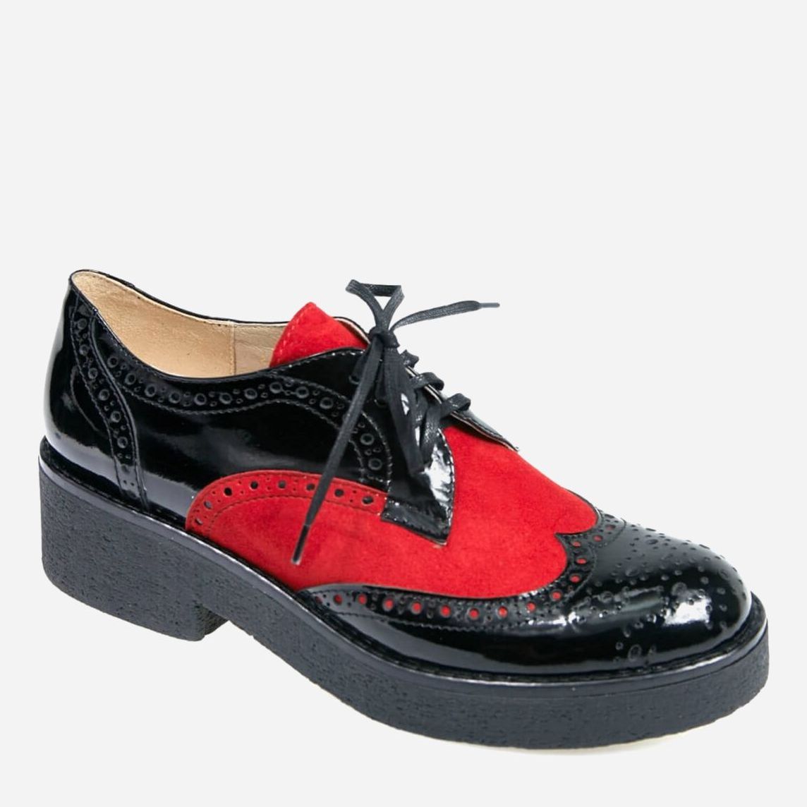 

Броги Grand Style 20213-03/02 39 Черный/Красный (ГС00238931)