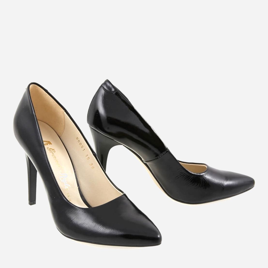 

Лодочки Grand Style 90051-01 37 Черные (ГС00186135)