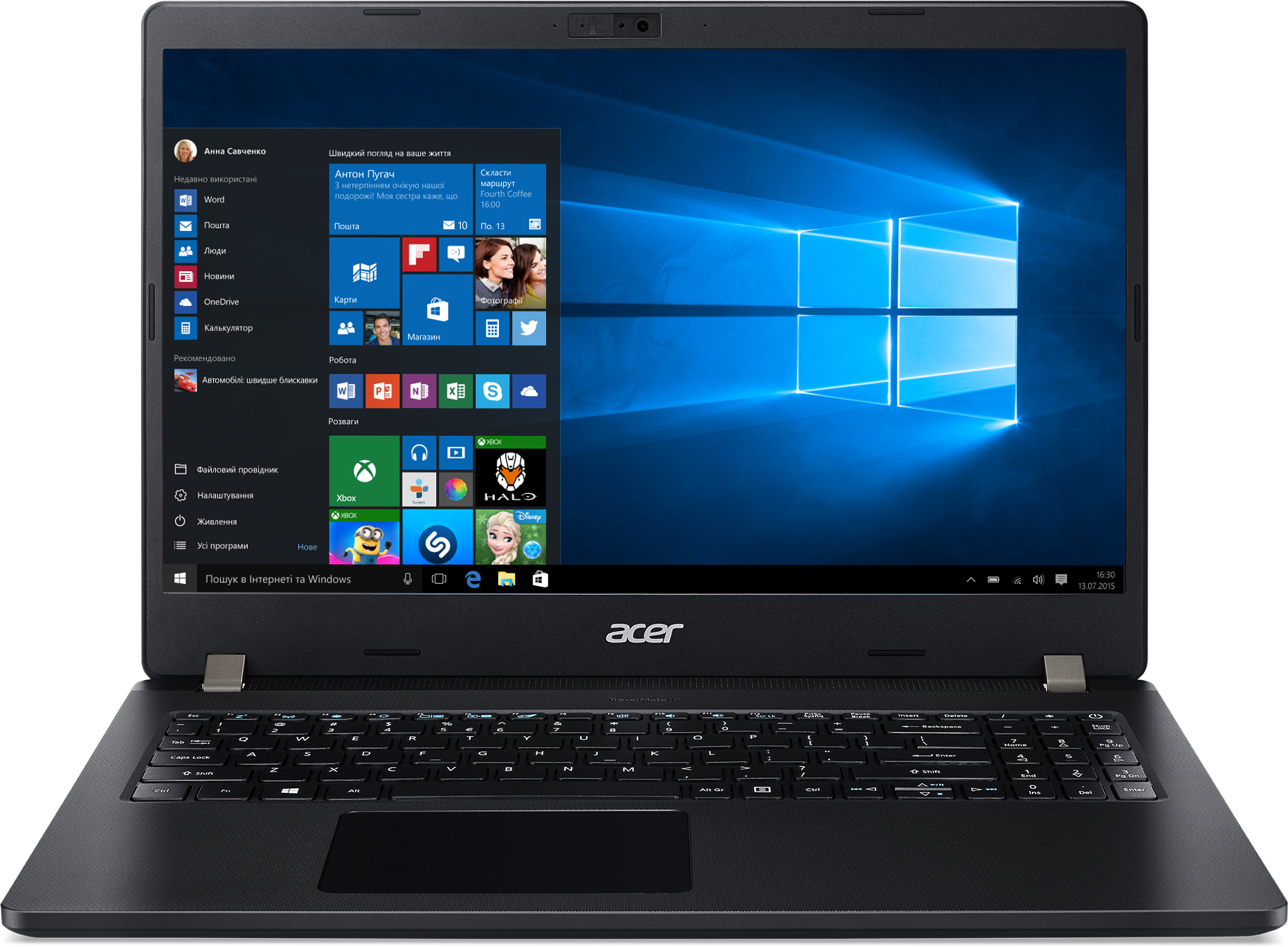 

Ноутбук Acer TravelMate P2 TMP215-53-584H (NX.VPVEU.006) Shale Black