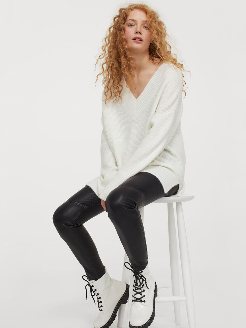 

Пуловер H&M 060908081 S Бежевый