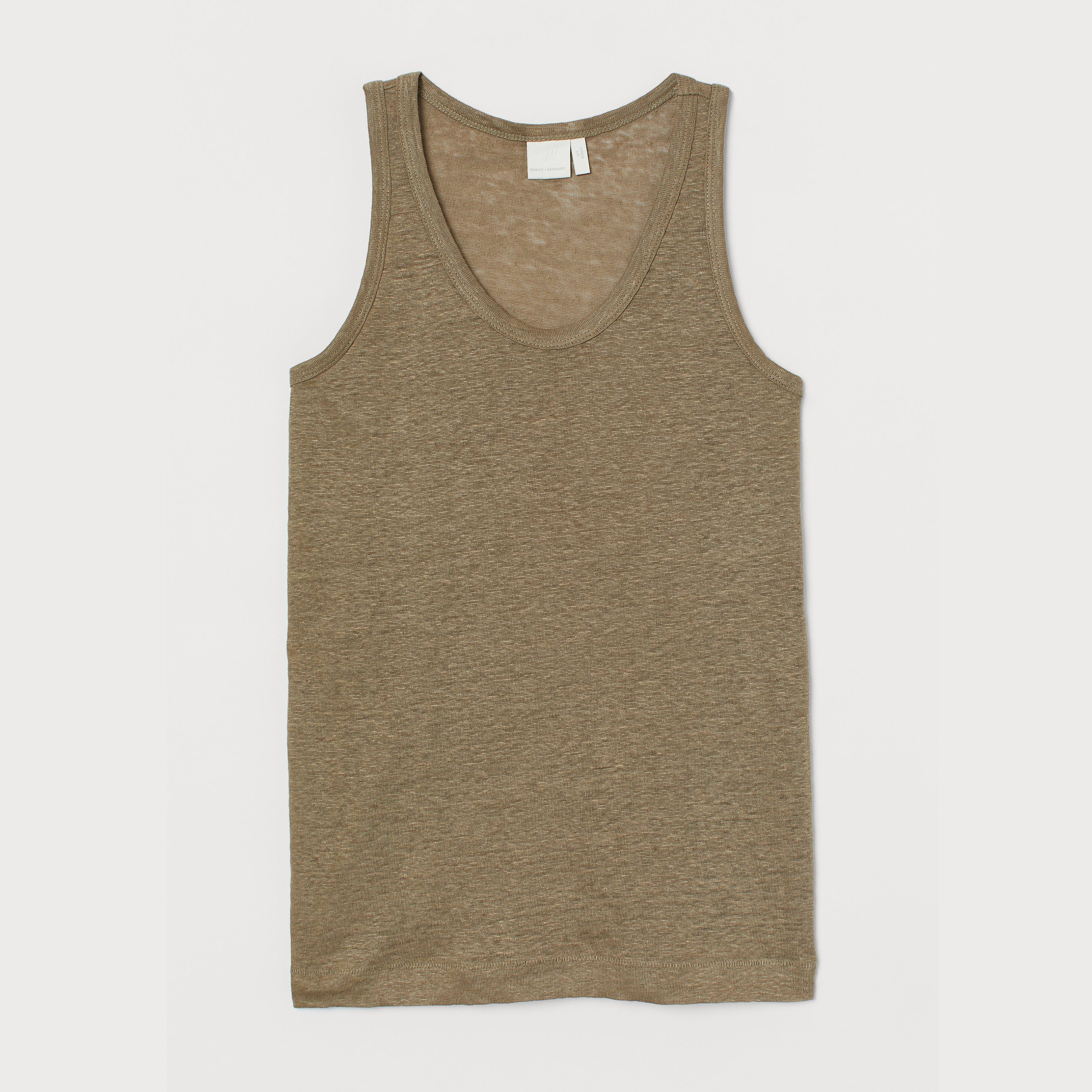 

Майка H& 060820483  Хаки, Майка H&M 060820483 M Хаки