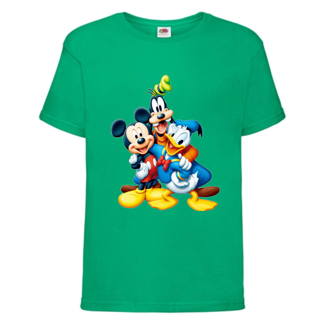 

Футболка детская Микки Маус 002 (Mickey Mouse) зеленая (MMS grn 002) 152 см