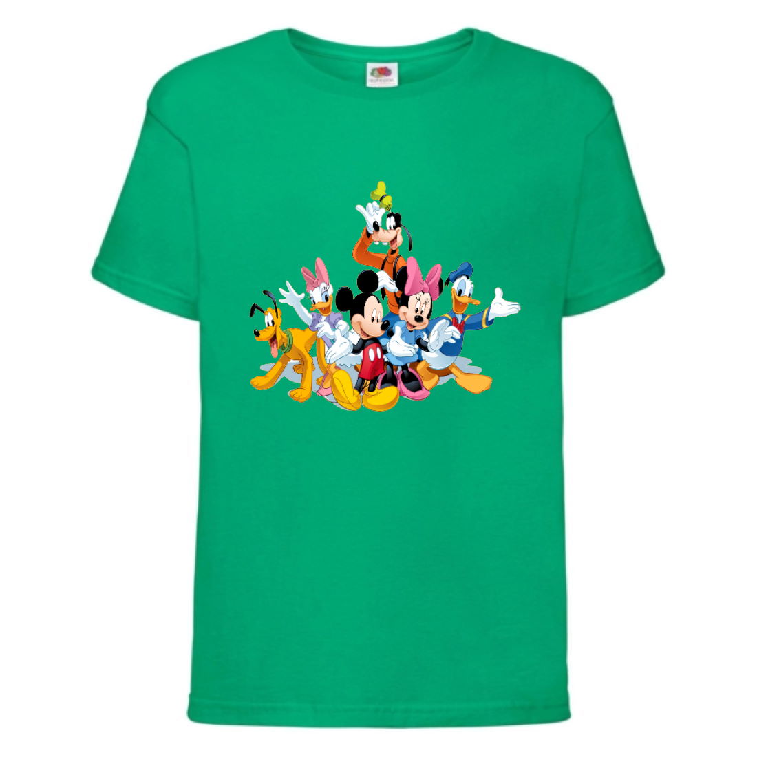 

Футболка детская Микки Маус 003 (Mickey Mouse) зеленая (MMS grn 003) 164 см
