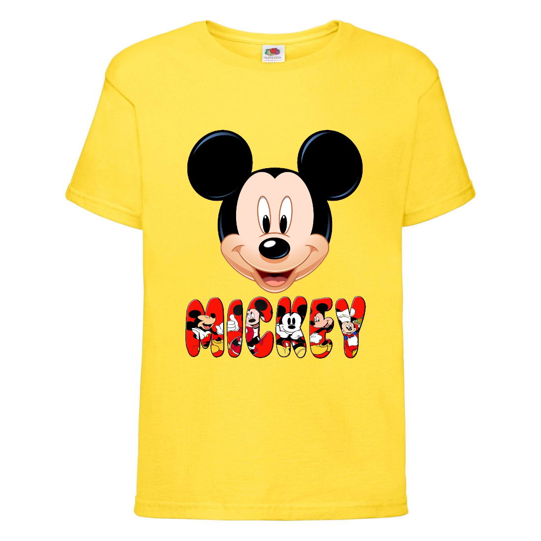 

Футболка детская Микки Маус 004 (Mickey Mouse) желтая (MMS yel 004) 140 см