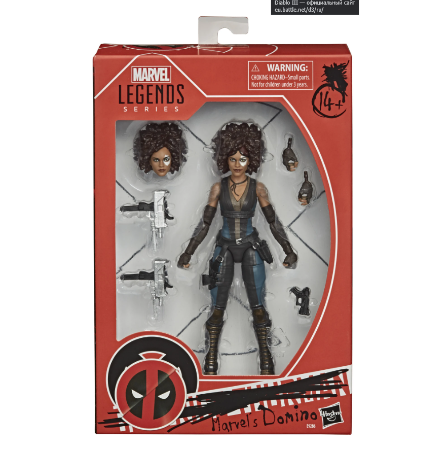 

Фигурка Домино Люди Икс Marvel Legends Series X-Men Domino Hasbro E9286