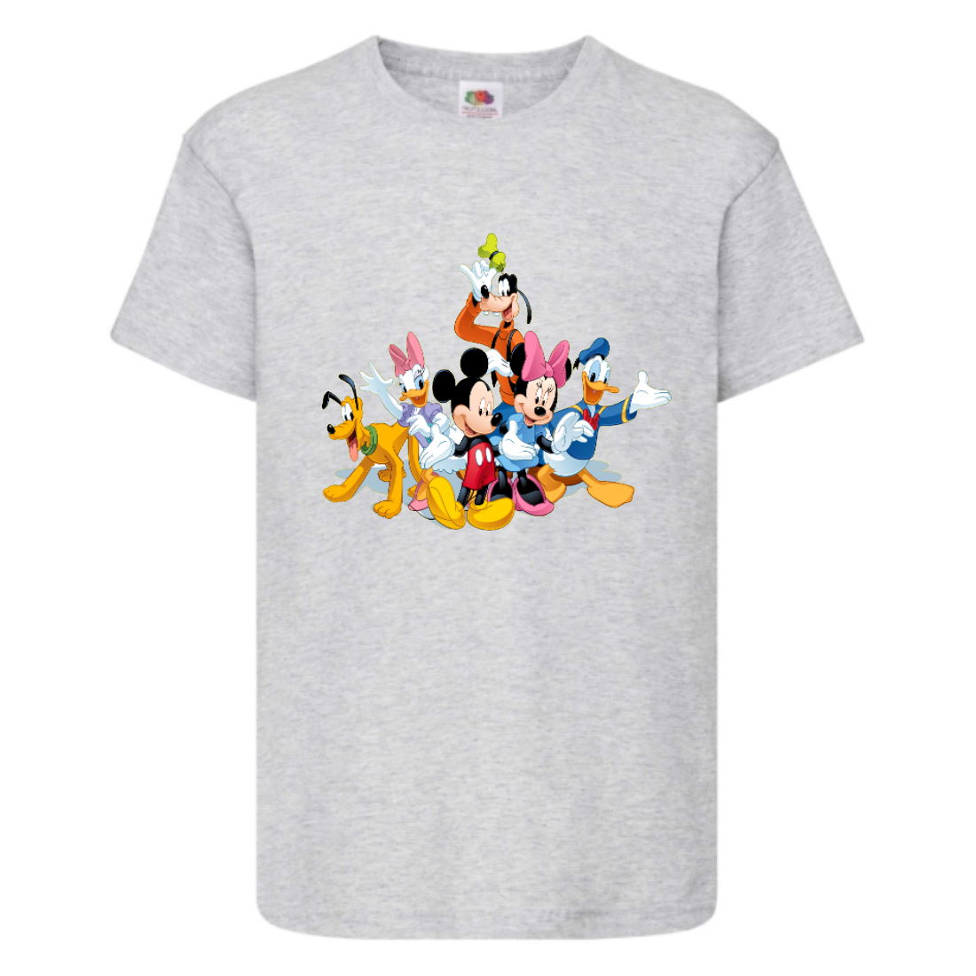 

Футболка детская Микки Маус 003 (Mickey Mouse) серая (MMS gr 003) 140 см