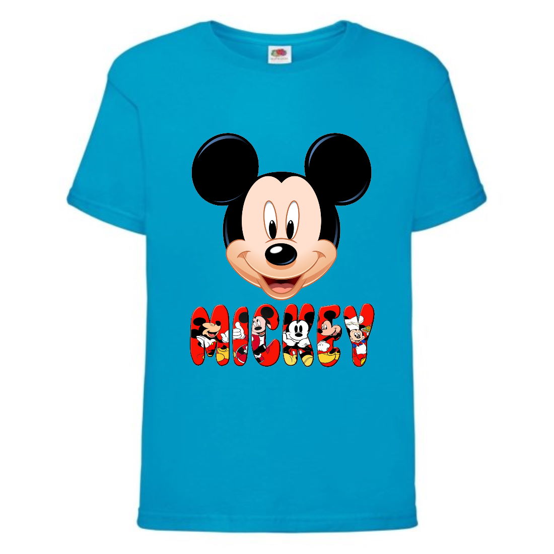 

Футболка детская Микки Маус 004 (Mickey Mouse) синяя (MMS blu 004) 98 см