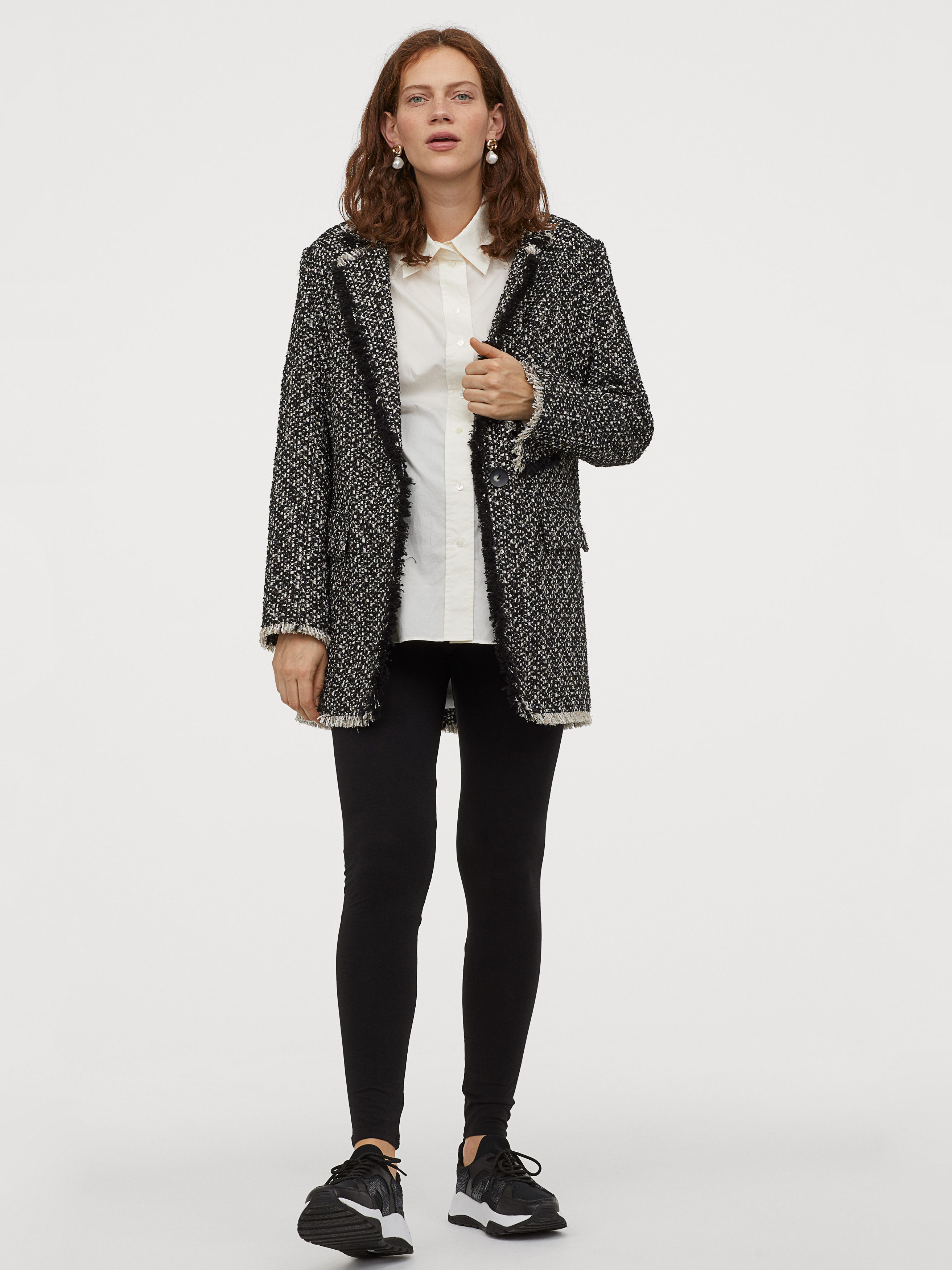 

Леггинсы для беременных H&M 060843940 S Черные