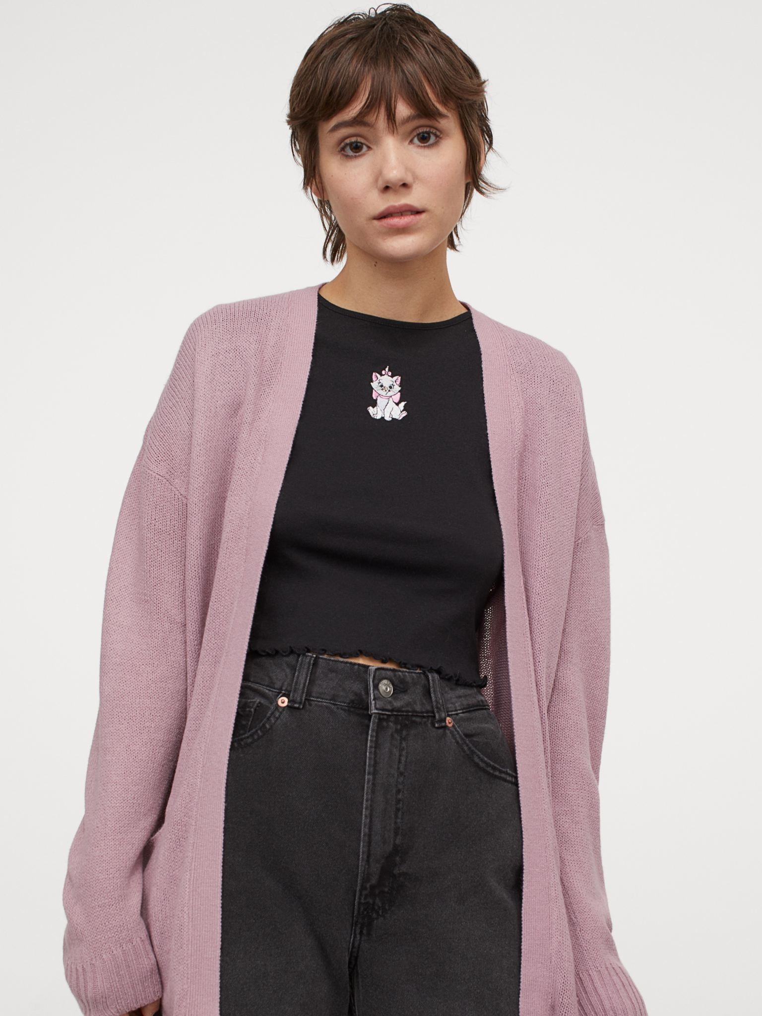 

Кардиган H&M 6875242sm XL Розовый