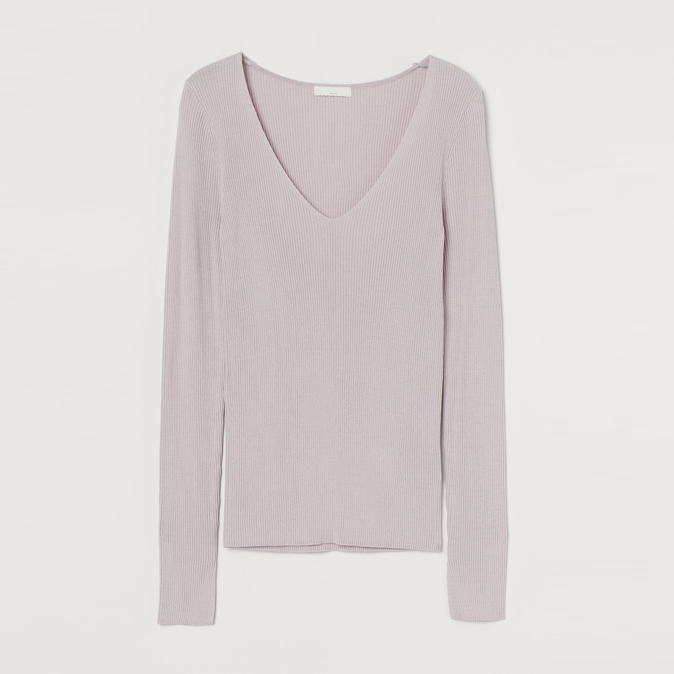 

Пуловер H&M 9058112dm S Светло-сиреневый