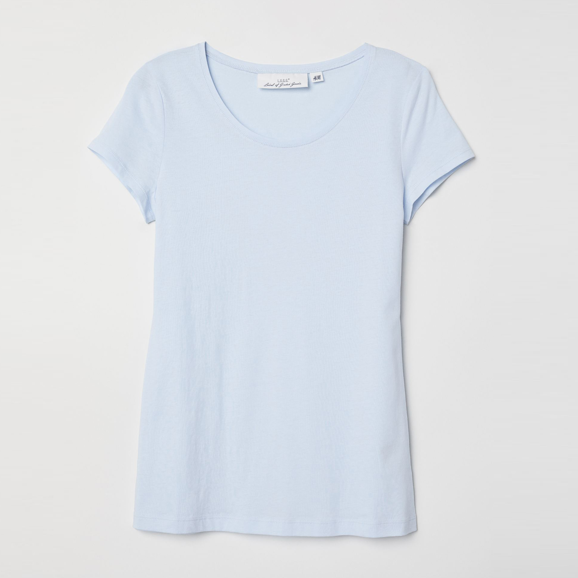 

Футболка H&M 5732848RP21 L Голубая