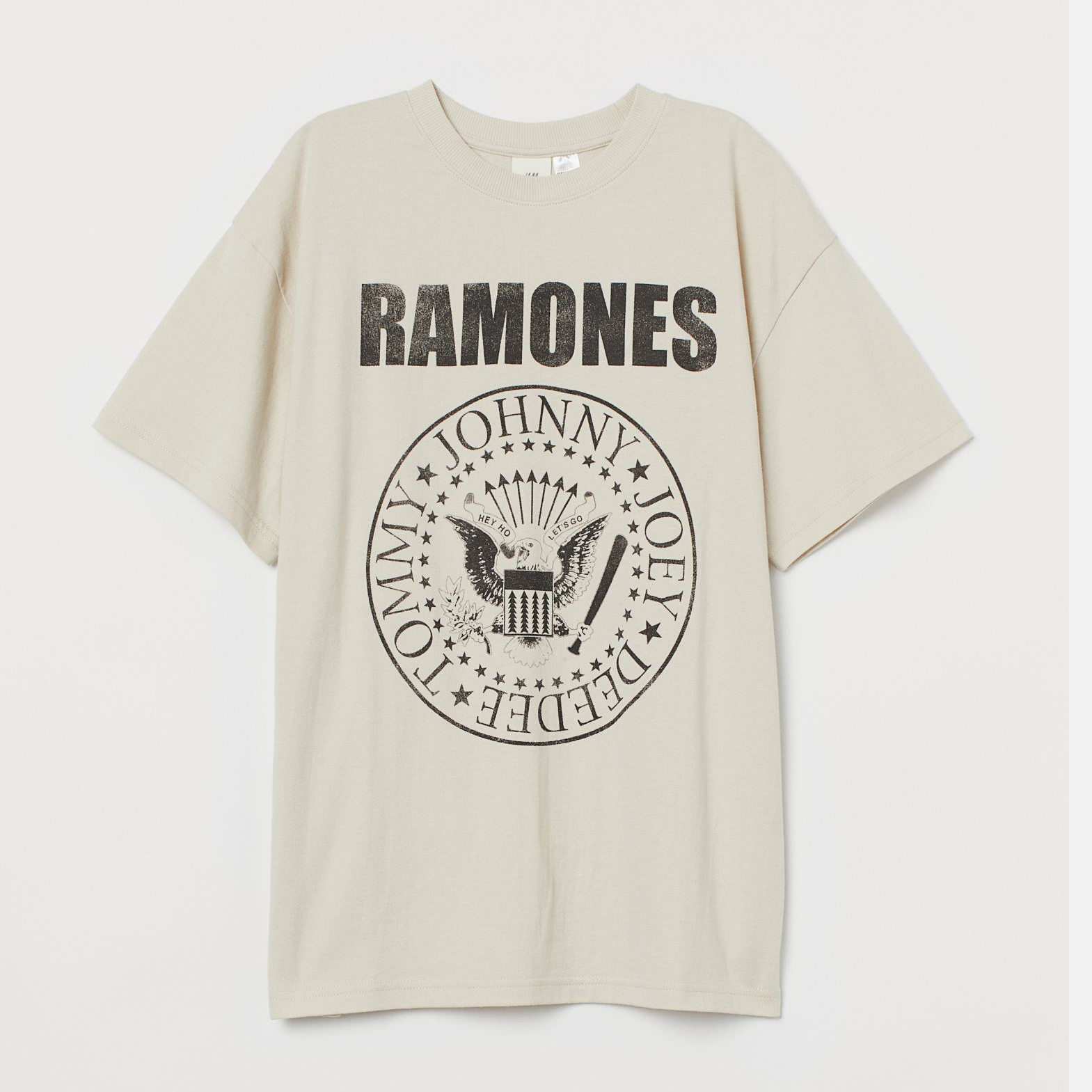 

Футболка H&M 7625582dm M Светло-бежевая