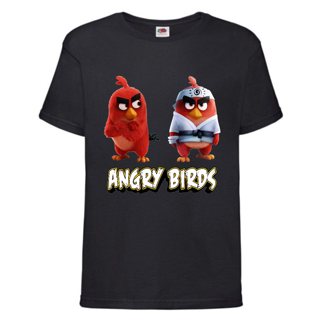 

Футболка детская Энгри Бердс (Angry Birds) черная (AB-red&karate-black) 140 см