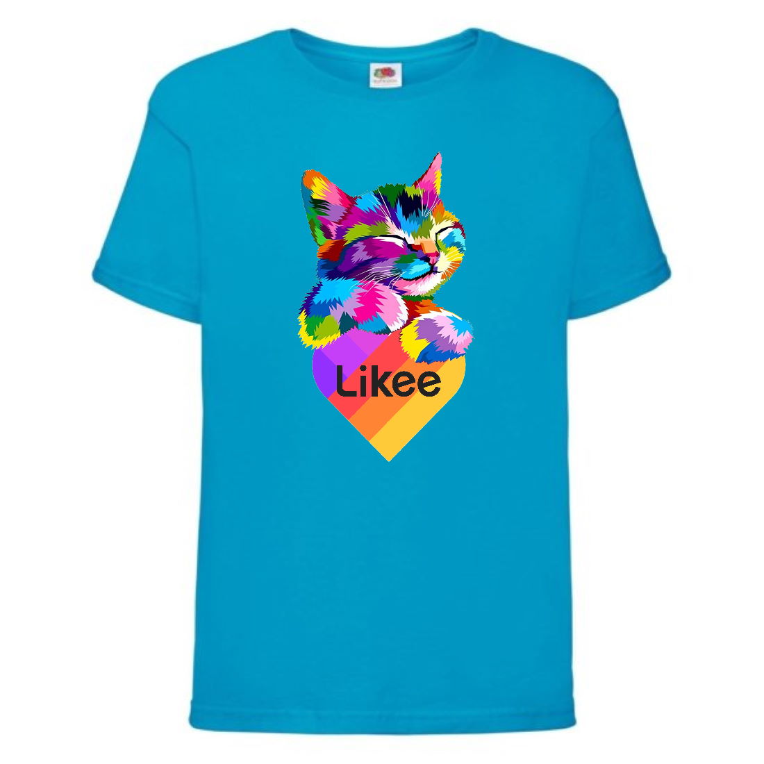 

Футболка Лайк Likee голубая 3 (Lb-cat2) 116 см