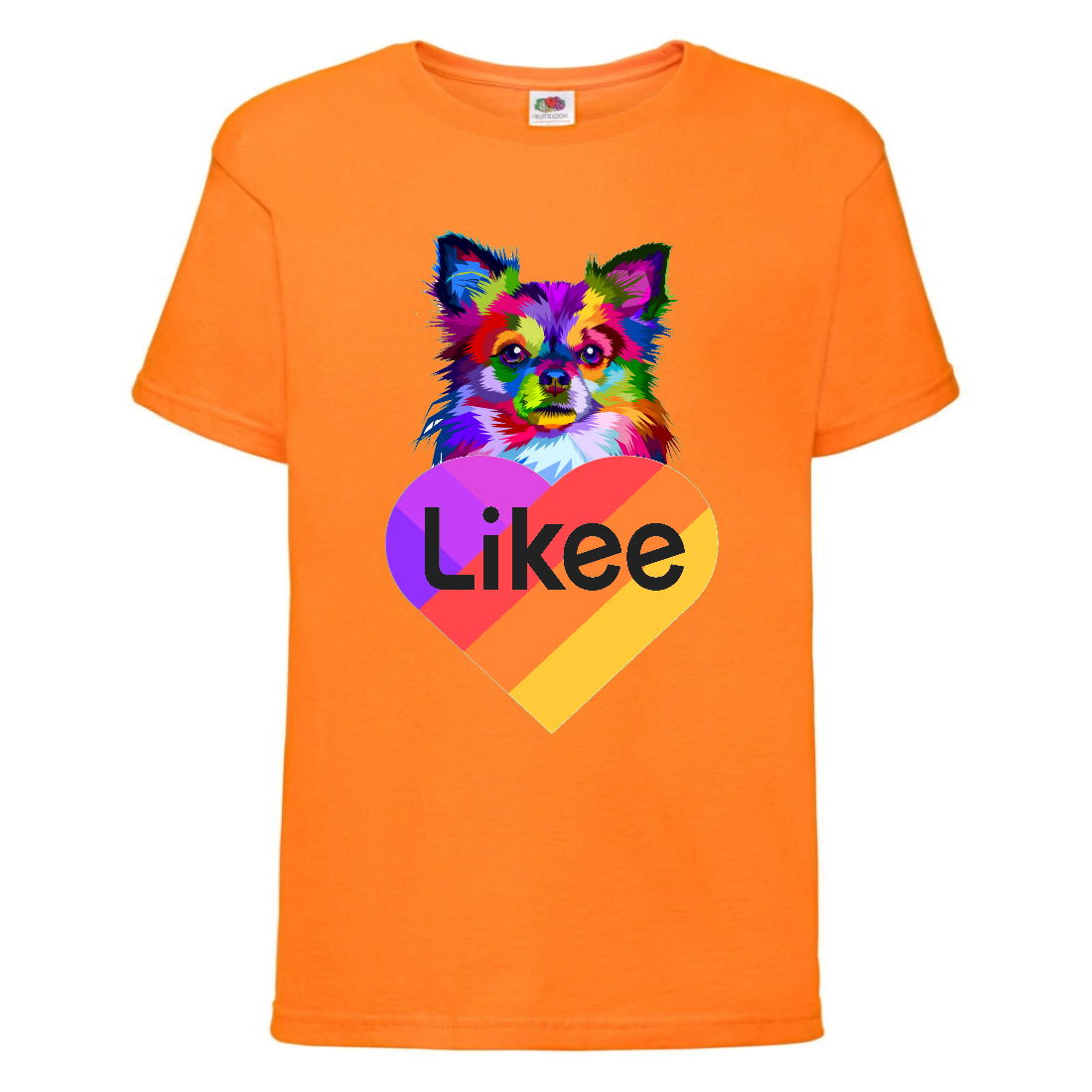 

Футболка Лайк Likee оранжевая 5 (Lor-d5) 128 см