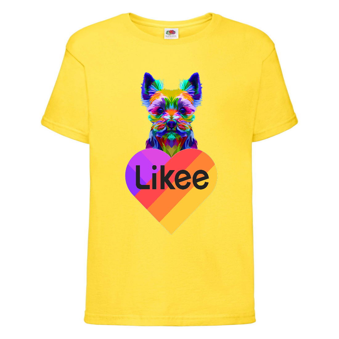 

Футболка Лайк Likee желтая 1 (Ly-d1) 140 см