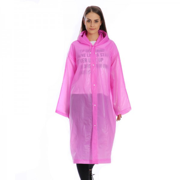 

Женский дождевик / плащ от дождя, цвет - розовый, Raincoat, плащ дождевик (1007245-Pink-1)