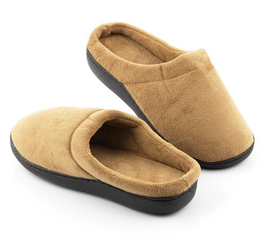 

Комнатные тапочки с пено-гелевой стелькой Comfort Gel Коричневые Размер L (40) для дома (1007588-Brown-L)