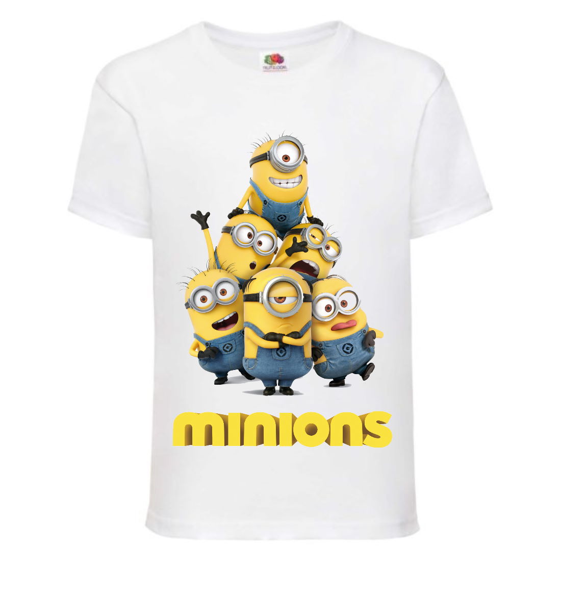

Футболка Миньоны 4 (Minions) белая (MIN wh 4) 98 см