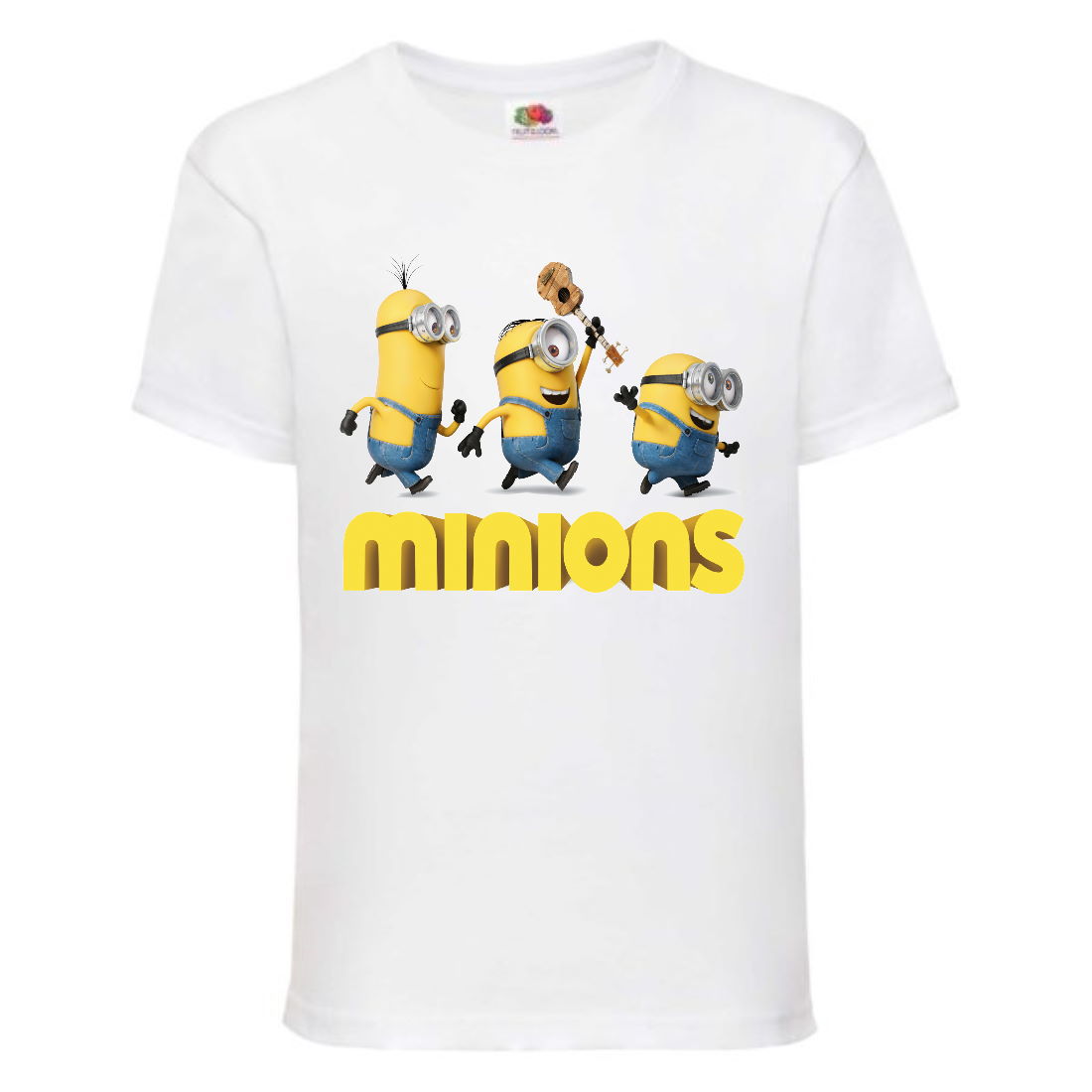 

Футболка Миньоны 1 (Minions) белая (MIN wh 1) 98 см