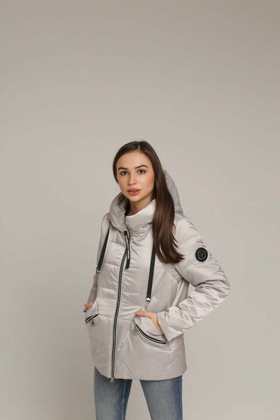 

Куртка з капюшоном Visdeer 105 52 світло-сірий 1057