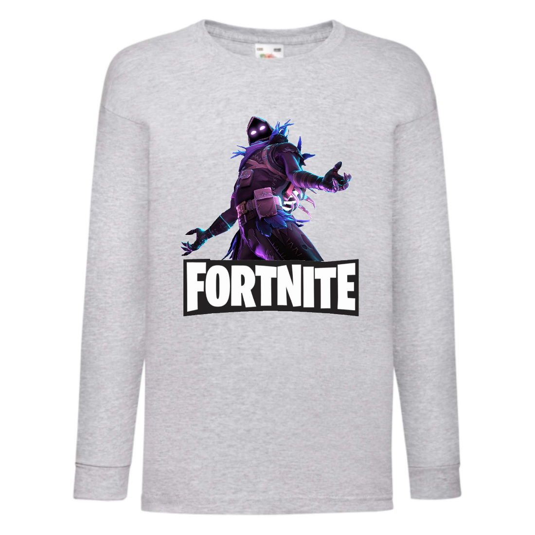 

Лонгслив реглан Фортнайт (Fortnite) серый (FRN gr 01) 152 см