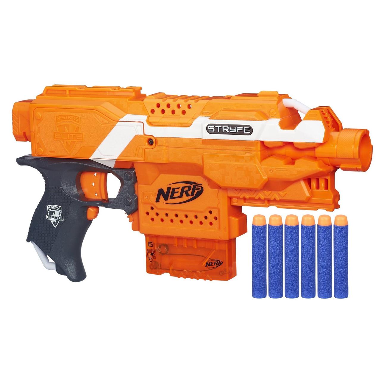 

Бластер Нерф Бластер Элит Страйф Nerf N-Strike Elite Stryfe Blaster