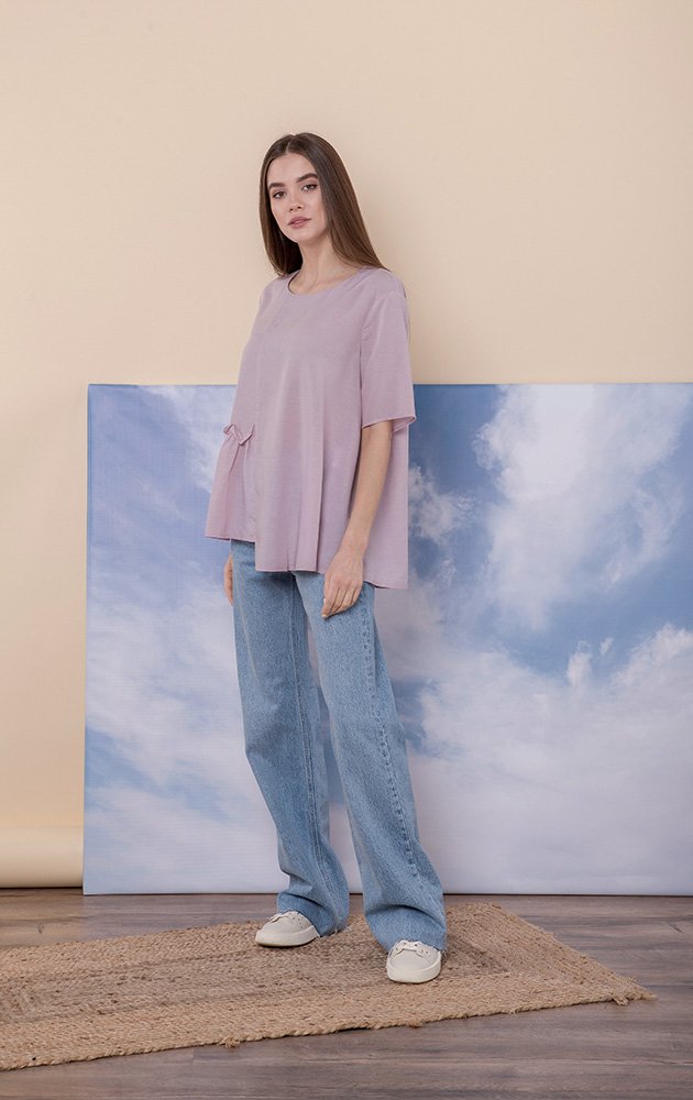 

Блуза MR520  MR 217 2436 0320 Lilac, Блуза MR520 M MR 217 2436 0320 Lilac