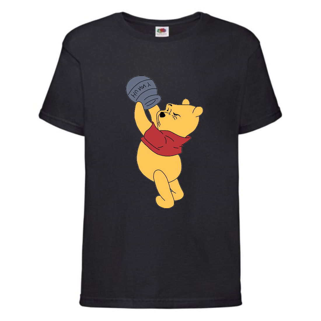 

Футболка детская Винни Пух 003 (Winnie Pooh) черная (WIP blc 003) 128 см