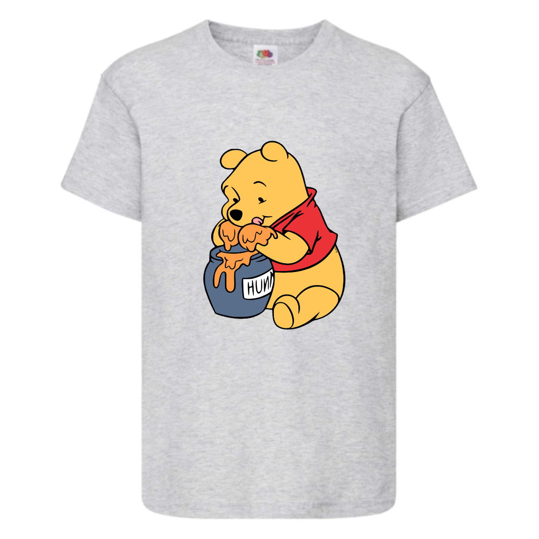 

Футболка детская Винни Пух 004 (Winnie Pooh) серая (WIP gr 004) 164 см