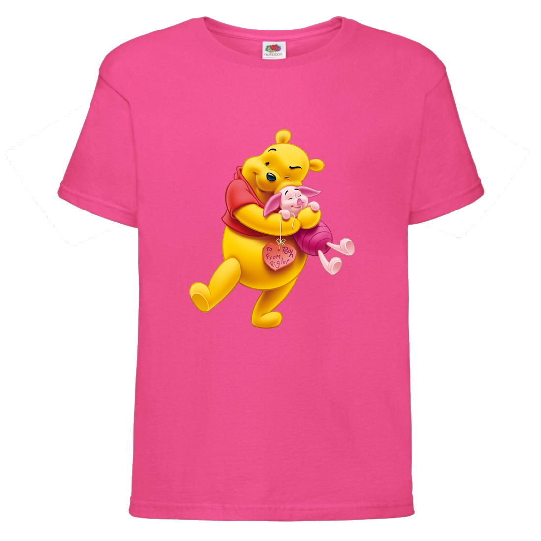 

Футболка детская Винни Пух 011 (Winnie Pooh) розовая (WIP pnc 011) 116 см