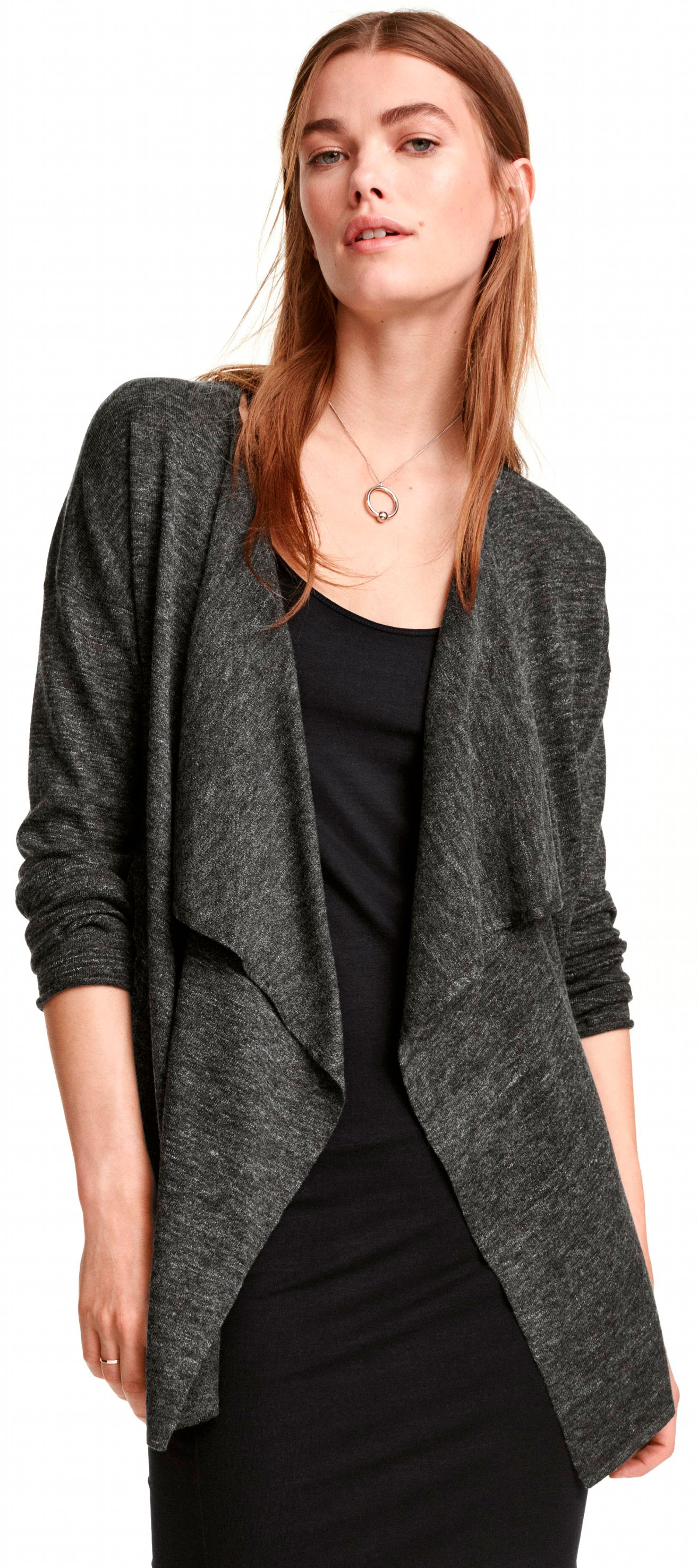 

Кардиган H&M 01WMP81 XS Темно-серый