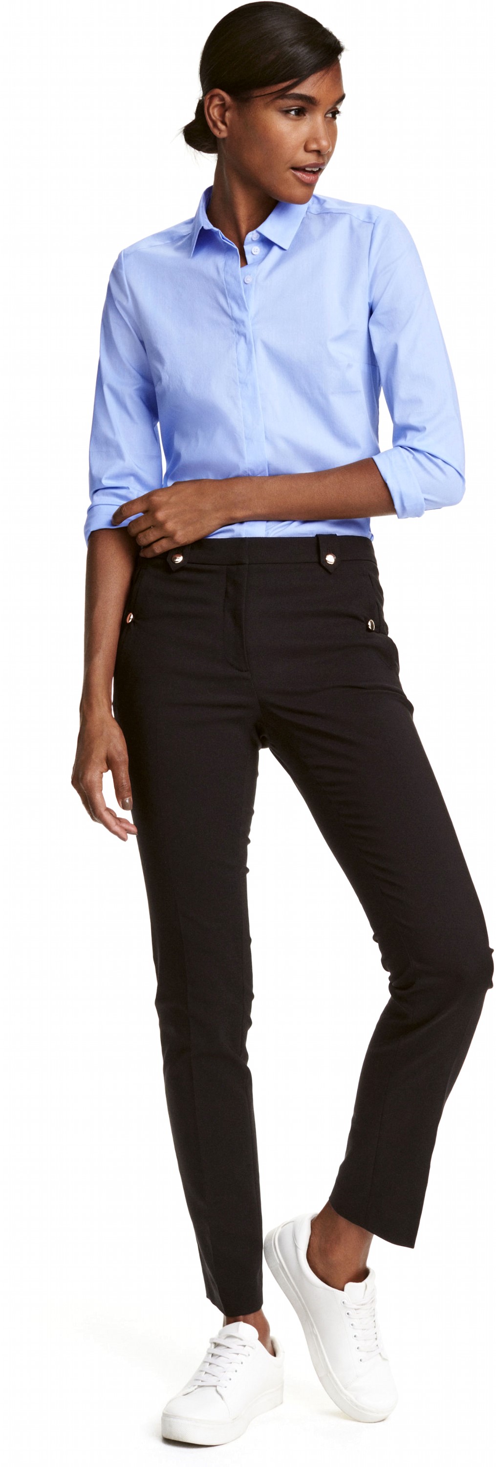 

Брюки H&M 040LW13 40 Черные