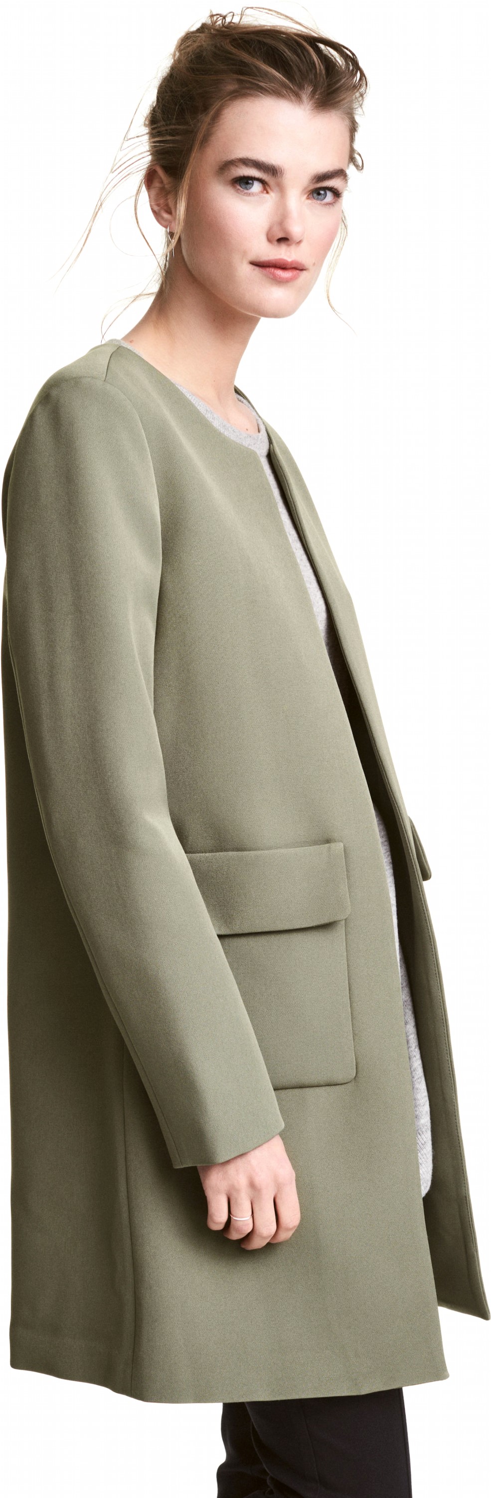 

Пальто H&M 04VQO78 50 Хаки