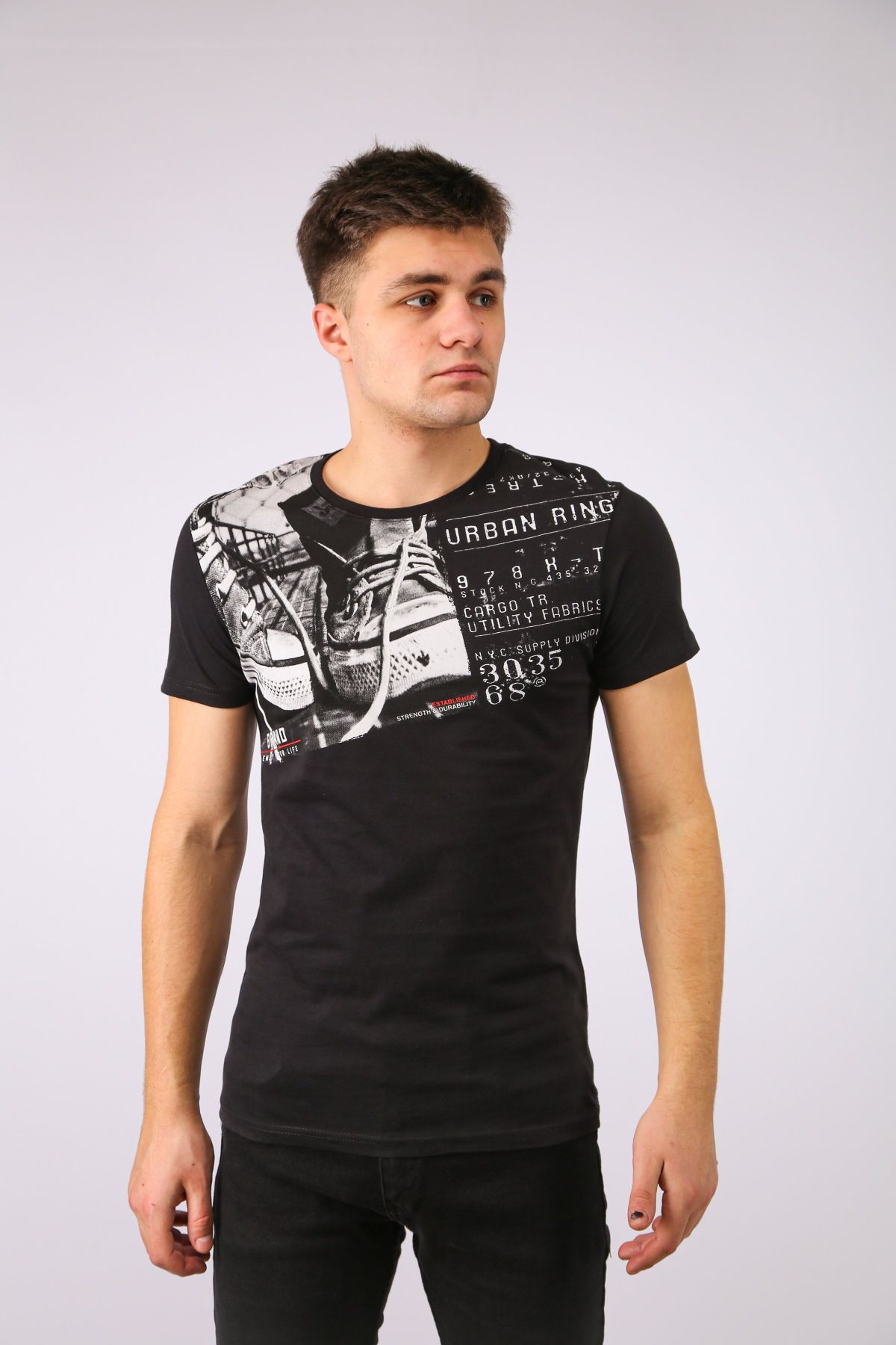 

Футболка Enjoy Your Life 1455 2XL Чорний