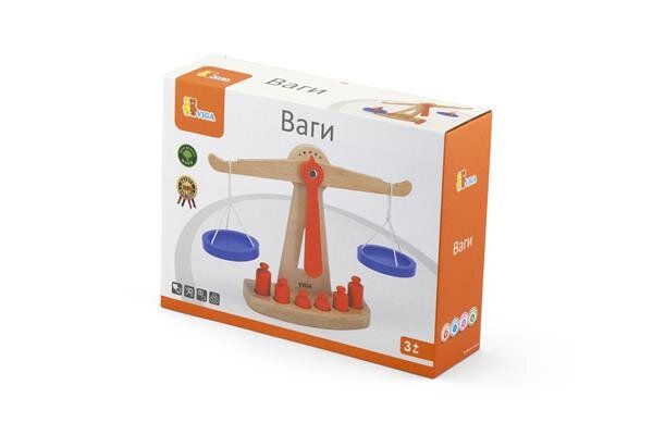 

Дерев'яні ваги Viga Toys з гирями (2000903577331)