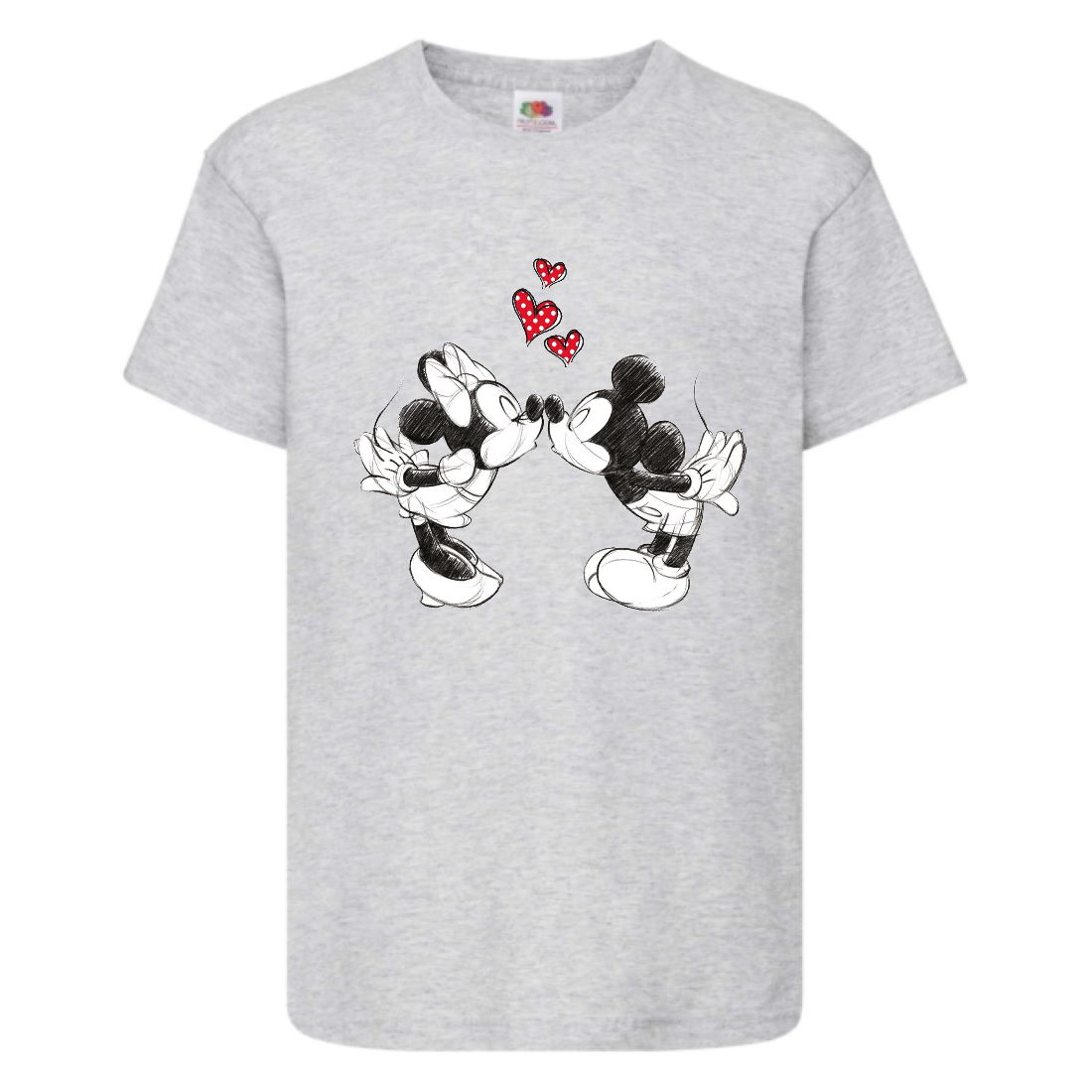 

Футболка детская Микки Маус 006 (Mickey Mouse) серая (MMS gr 006) 164 см