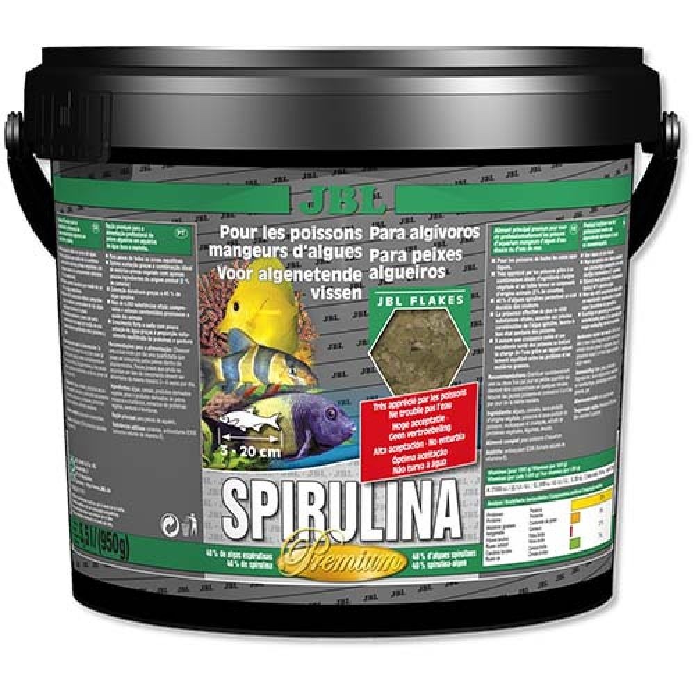 

Корм для рыб JBL Spirulina 5,5 литров.